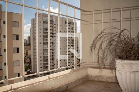 Varanda da Sala de apartamento à venda com 2 quartos, 54m² em Bosque da Saúde, São Paulo