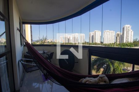 Varanda de apartamento à venda com 3 quartos, 78m² em Recreio dos Bandeirantes, Rio de Janeiro