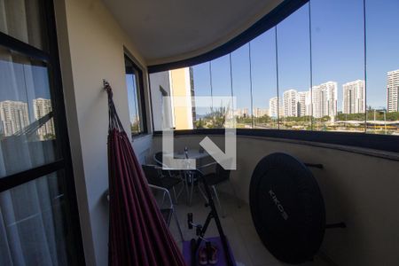 Varanda de apartamento à venda com 3 quartos, 78m² em Recreio dos Bandeirantes, Rio de Janeiro
