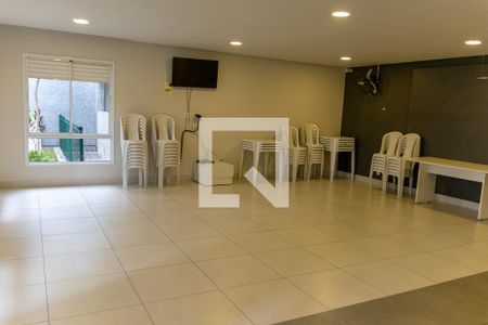 Apartamento para alugar com 46m², 2 quartos e 1 vagaÁrea comum - Salão de festas