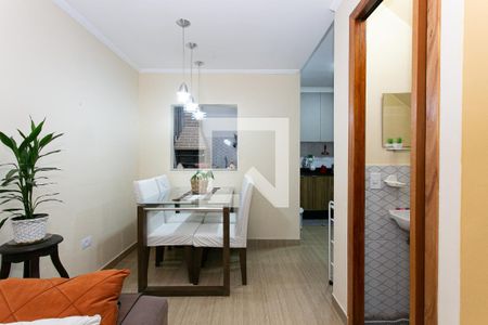 Casa de condomínio à venda com 55m², 3 quartos e 1 vagaSala