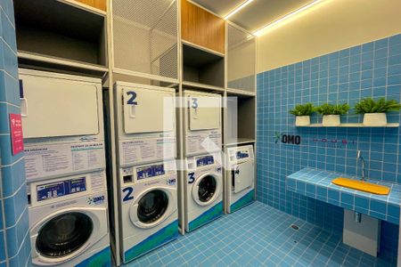 Studio à venda com 26m², 1 quarto e sem vagaLavanderia