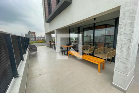 Studio à venda com 26m², 1 quarto e sem vagaTerraço