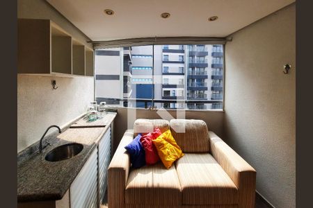 Varanda de apartamento à venda com 2 quartos, 55m² em Indianópolis, São Paulo