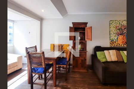 Sala de apartamento à venda com 2 quartos, 55m² em Indianópolis, São Paulo