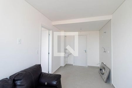 Sala/Cozinha de apartamento à venda com 1 quarto, 26m² em Rebouças, Curitiba