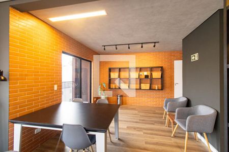 Apartamento à venda com 26m², 1 quarto e sem vaga Apartamento à venda com 26m², 1 quarto e sem vagaÁrea comum - Salão de festas