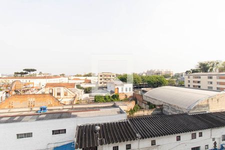 Vista da Sala/Cozinha de apartamento à venda com 1 quarto, 26m² em Rebouças, Curitiba