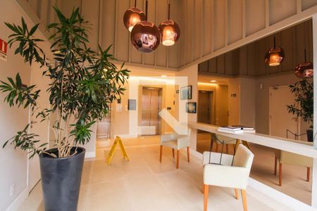 Apartamento à venda com 35m², 1 quarto e sem vaga Apartamento à venda com 35m², 1 quarto e sem vagaHall
