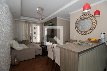 Sala de apartamento à venda com 2 quartos, 56m² em Parque Reboucas, São Paulo