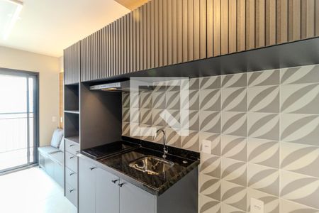 Studio à venda com 26m², 1 quarto e sem vagaCozinha