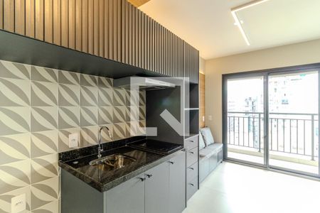 Studio à venda com 26m², 1 quarto e sem vagaCozinha