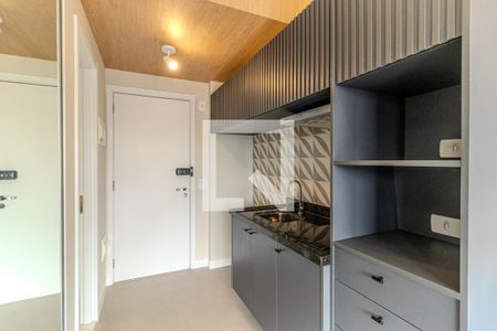 Studio à venda com 26m², 1 quarto e sem vagaCozinha