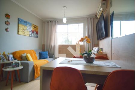 Sala de apartamento à venda com 2 quartos, 47m² em Mário Quintana, Porto Alegre