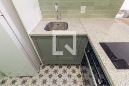 Studio à venda com 32m², 1 quarto e sem vagaCozinha