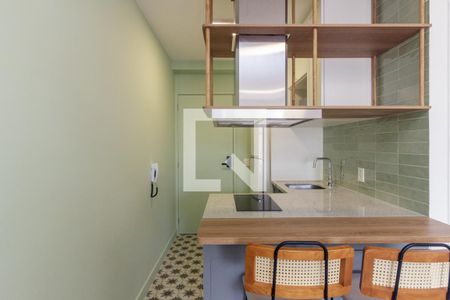 Studio à venda com 32m², 1 quarto e sem vagaCozinha
