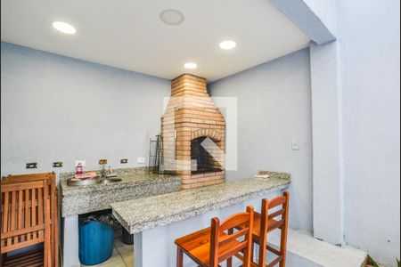 Área comum - Churrasqueira de apartamento à venda com 2 quartos, 57m² em Jardim Cristiane, Santo André