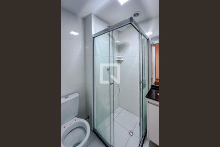 Banheiro de apartamento para alugar com 1 quarto, 27m² em Vila Dom Pedro I, São Paulo