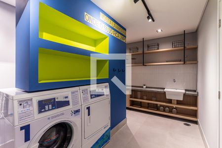 Studio para alugar com 25m², 1 quarto e sem vagaLavanderia