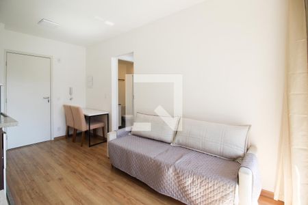 Sala de apartamento para alugar com 1 quarto, 31m² em Indianópolis, São Paulo