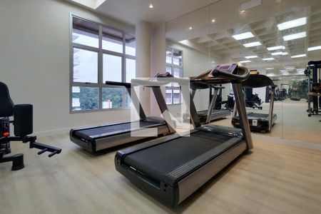 Apartamento para alugar com 52m², 1 quarto e 1 vaga Apartamento para alugar com 52m², 1 quarto e 1 vagaAcademia