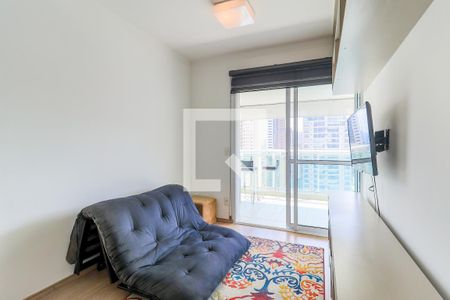 Sala de apartamento à venda com 1 quarto, 49m² em Campo Belo, São Paulo