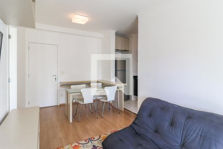 Sala de apartamento à venda com 1 quarto, 49m² em Campo Belo, São Paulo