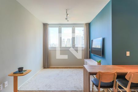 Sala de apartamento à venda com 2 quartos, 48m² em Vila São Francisco (zona Sul), São Paulo