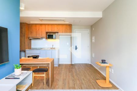 Sala de apartamento à venda com 2 quartos, 48m² em Vila São Francisco (zona Sul), São Paulo