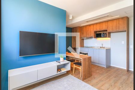 Sala de apartamento à venda com 2 quartos, 48m² em Vila São Francisco (zona Sul), São Paulo