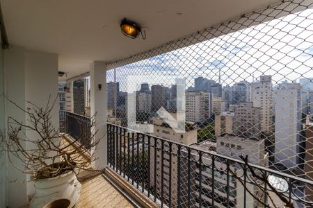 Vista/Varanda de apartamento para alugar com 2 quartos, 260m² em Cerqueira César, São Paulo