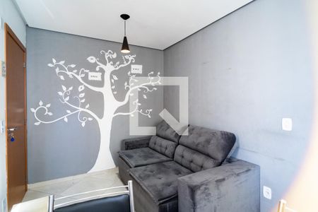 Sala de apartamento para alugar com 2 quartos, 49m² em Caguassu, Sorocaba
