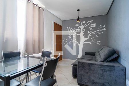 Sala de apartamento para alugar com 2 quartos, 49m² em Caguassu, Sorocaba