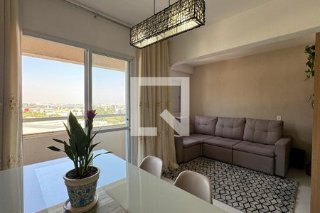 Sala de apartamento à venda com 2 quartos, 72m² em Tamboré, Barueri
