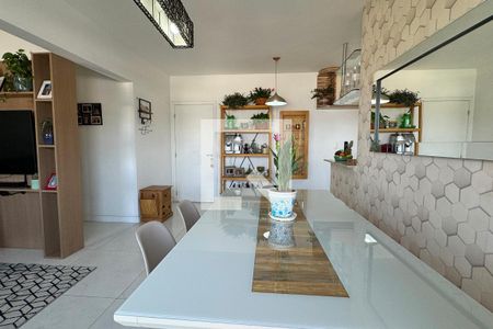 Sala de Jantar de apartamento à venda com 2 quartos, 72m² em Tamboré, Barueri