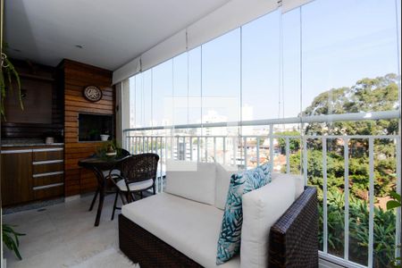 Varanda da Sala de apartamento para alugar com 3 quartos, 115m² em Vila Santo Antônio, Guarulhos