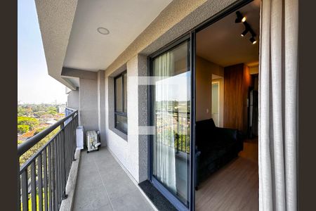 Sacada Sala de apartamento para alugar com 1 quarto, 33m² em Santo Amaro, São Paulo