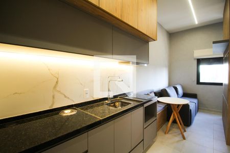 Studio à venda com 25m², 1 quarto e sem vagaCozinha