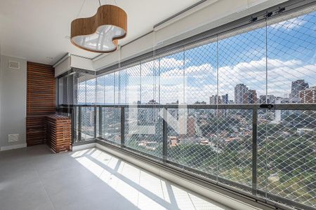 Sala/Cozinha de apartamento para alugar com 1 quarto, 52m² em Jardim Vera Cruz, São Paulo
