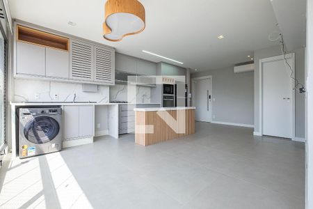 Sala/Cozinha de apartamento para alugar com 1 quarto, 52m² em Jardim Vera Cruz, São Paulo