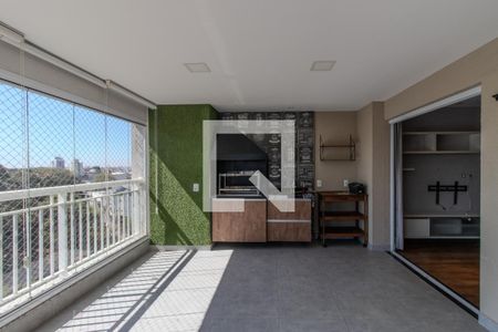 Varanda gourmet de apartamento à venda com 3 quartos, 96m² em Vila Leonor, São Paulo