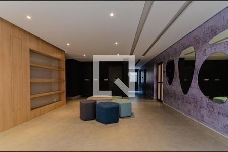 Apartamento para alugar com 25m², 1 quarto e 1 vaga Apartamento para alugar com 25m², 1 quarto e 1 vagaÁrea comum - Hall social
