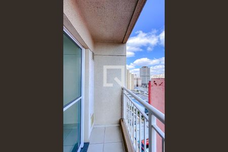 Varanda da Sala de apartamento à venda com 1 quarto, 32m² em Brás, São Paulo