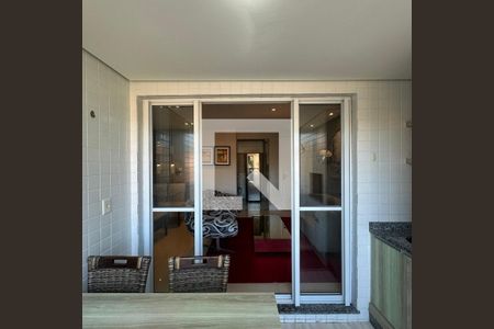 Apartamento para alugar com 90m², 2 quartos e 2 vagasSacada Sala de Jantar