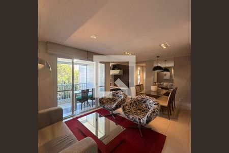 Sala de apartamento para alugar com 2 quartos, 90m² em Cidade São Francisco, São Paulo