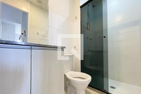 Banheiro Social  de apartamento para alugar com 2 quartos, 56m² em Planalto, São Bernardo do Campo