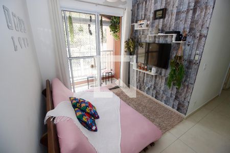 Sala de apartamento para alugar com 2 quartos, 59m² em Vila Andrade, São Paulo