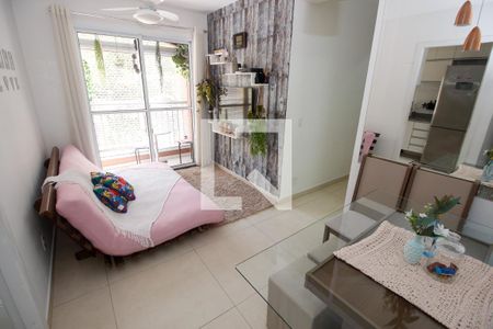 Sala de apartamento para alugar com 2 quartos, 59m² em Vila Andrade, São Paulo