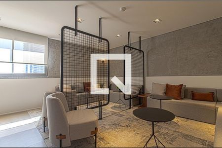 Apartamento à venda com 28m², 1 quarto e sem vagaCoworking