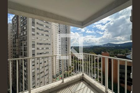 Varanda da Sala de apartamento para alugar com 1 quarto, 48m² em Alphaville Empresarial, Barueri